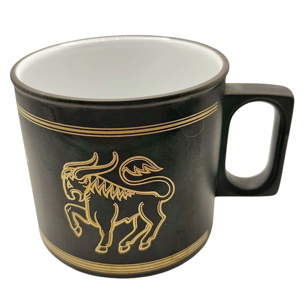Vintage Zodiac Taurus the Bull Mug